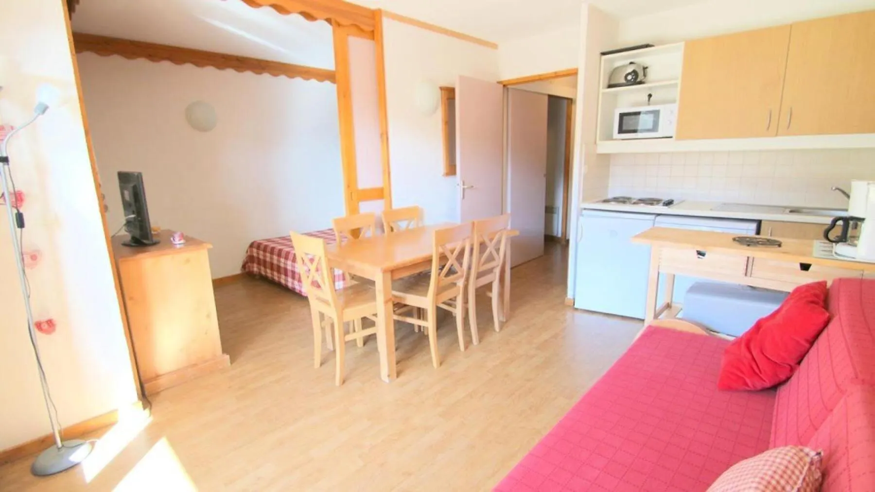 Residence Parc Aux Etoiles - A010Pae - Appt T2 Cabine Avec Terrasse - 4/6 Pers Mae-8684 Narreyroux Apartment